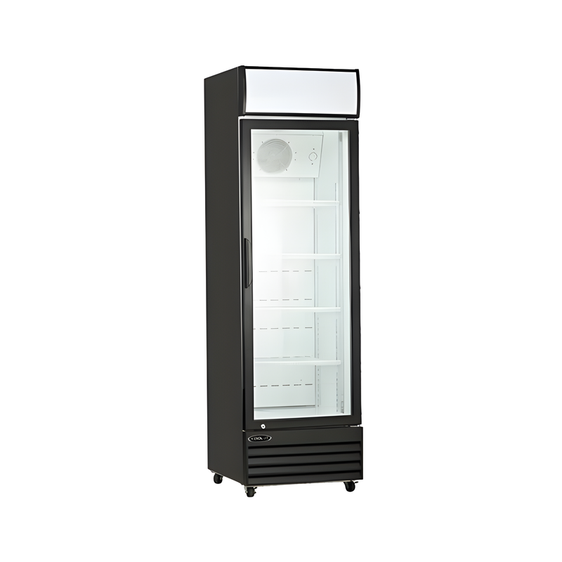 Kool-It KGM-13 - 22" Single Glass Door Display Cooler - 13 Cu. Ft.