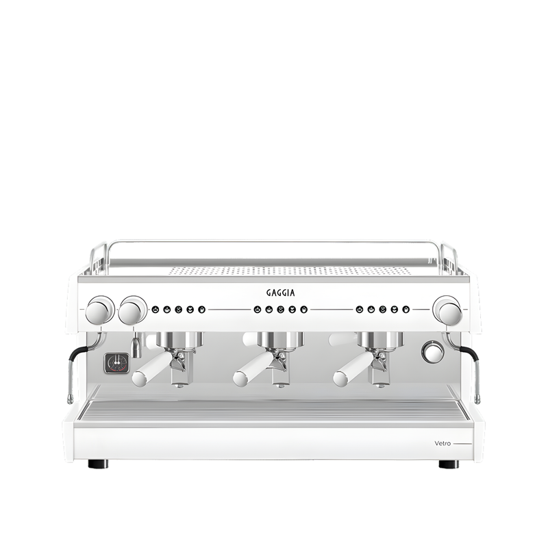 Gaggia Vetro 3 Group Tall Semi-Automatic Espresso Machine - 220V