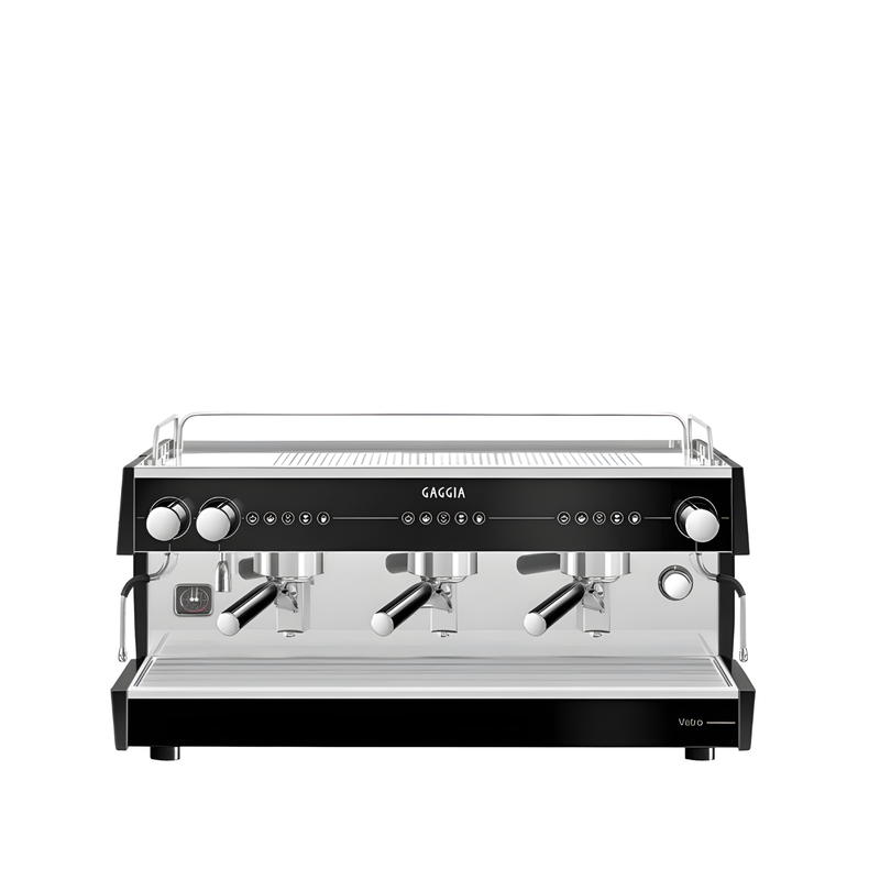 Gaggia Vetro 3 Group Tall Semi-Automatic Espresso Machine - 220V