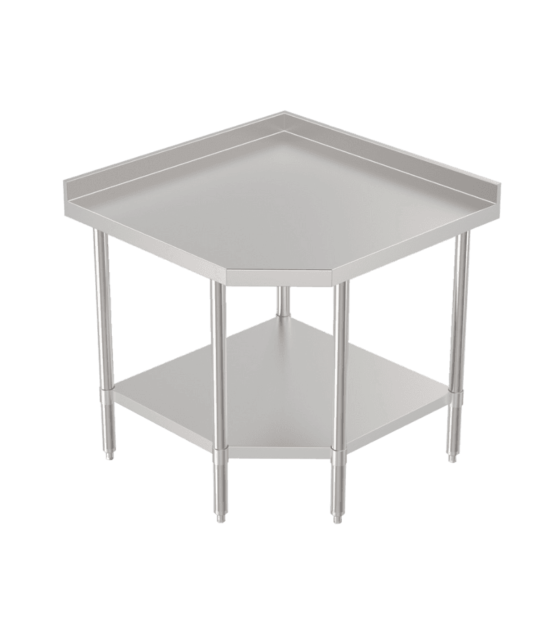 Thorinox Stainless Steel Corner Work Table TCWT series