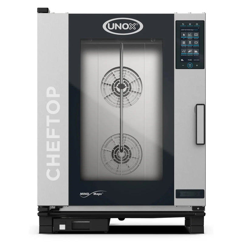 Unox XAVC-1011 Series Electric/Gas Combi Oven - Digital Controls, Fits 10 Full Size Steam Table Pans