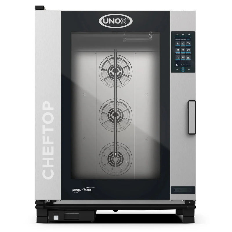 Unox XAVC-10FS Series Electric/Gas Combi Oven - Digital Controls, Fits 10 Full Size Sheet Pans or 20 Full Size Steam Table Pans