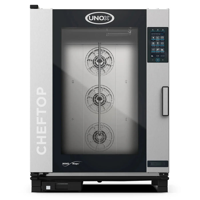 Unox XAVC-10FS Series Electric/Gas Combi Oven - Digital Controls, Fits 10 Full Size Sheet Pans or 20 Full Size Steam Table Pans