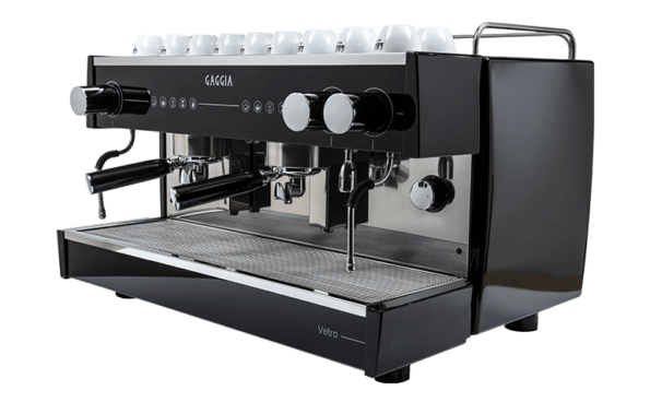 Gaggia Vetro Black 2 Group Automatic Espresso Machine - 220V - MGV292_PU
