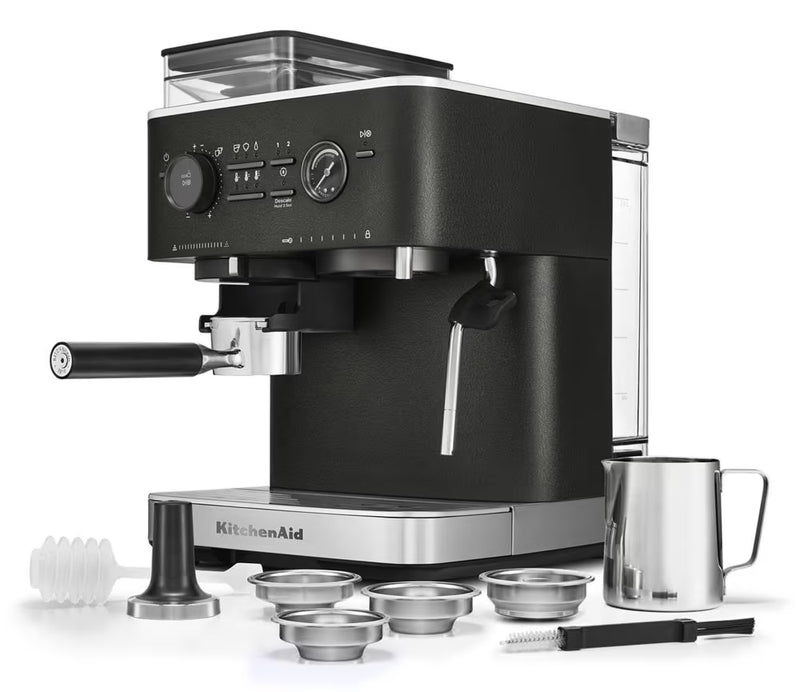 KitchenAid Semi Automatic Espresso Machine with Burr Grinder