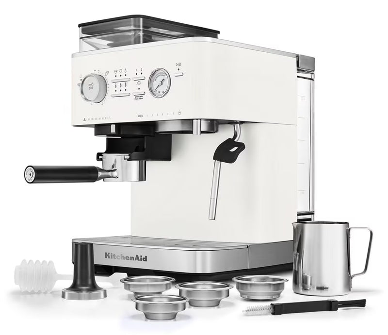 KitchenAid Semi Automatic Espresso Machine with Burr Grinder