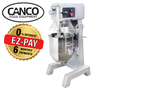 Canco HLM-10A Commercial Planetary Stand Mixer - 10 Qt Capacity 