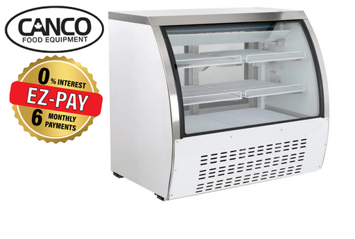 Canco DC-47 Curved Glass 47" Refrigerated Deli Case