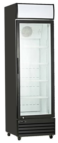 Kool-It KGM-23 - 27.6" Single Glass Door Display Cooler - 23 Cu. Ft.