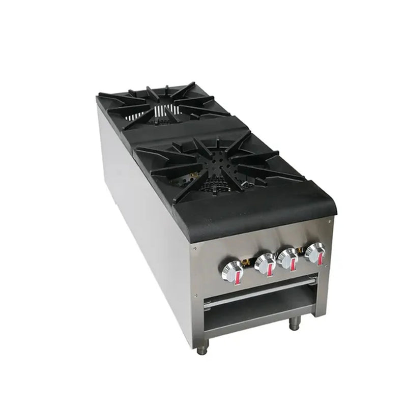 Canco SP-2 Gas Double Stock Burner - 18" - 220,000 BTU