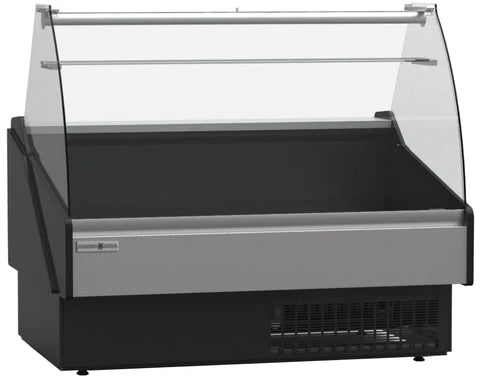 Hydra Kool KPM-CG-S - Floor Model Full Service Refrigerated Display Case for Packaged Meats