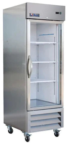 Ikon IB27RG - 27" Single Glass Door Display Refrigerator - 18 Cu. Ft.