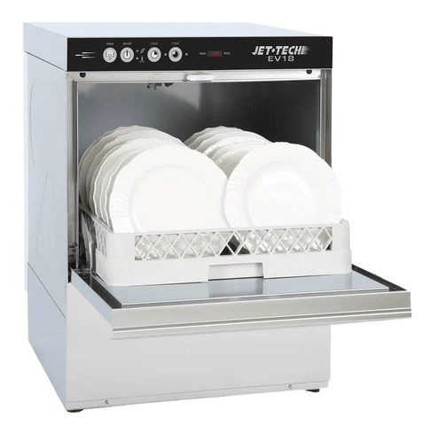Jet Tech EV18 - High Temperature Undercounter Dishwasher - 208-240v