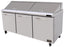 Kool-It KSTM-72-3 - 72" Mega Top Refrigerated Prep Table with Three Doors