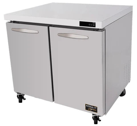 Kool-It KUCR-36-2 - 36'' Undercounter Refrigerator - 19.5 Cu. Ft.
