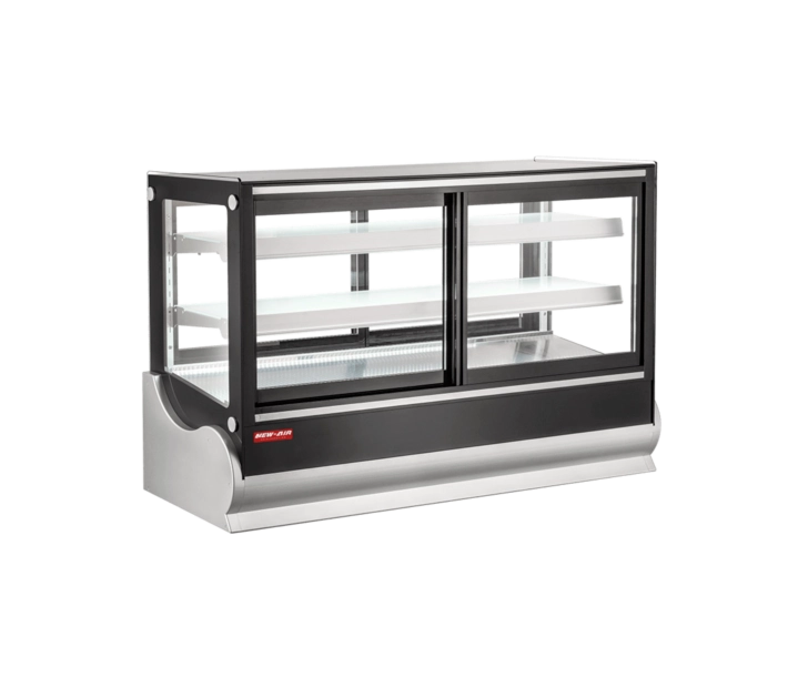 NEW AIR NCDC60-SV Commercial Square 60" Self-Serve Refrigerated Countertop Display Case