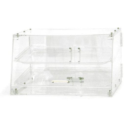 Omega Acrylic Countertop Bakery Display Case with 2 Trays - TW8832