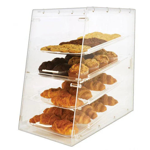 Omega Acrylic Countertop Bakery Display Case with 4 Trays - TW8834