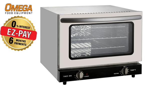 Countertop Convection Oven with Humidity Control, Fits 4 Half Size