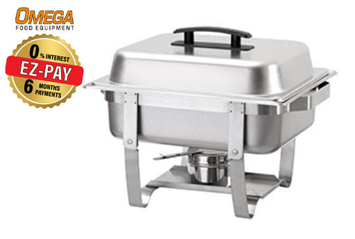 Omega AT762L63-1D Economy Half Size Stainless Steel Chafing Dish
