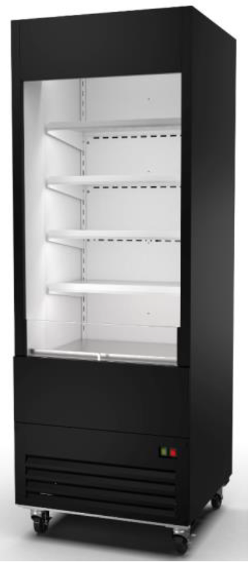 Canco OC-30-S Grab and Go Refrigerator with Glass Sides - 30" Width