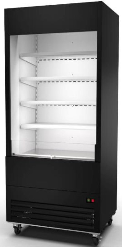 Canco OC-36-S Grab and Go Refrigerator with Glass Sides – 36" Width