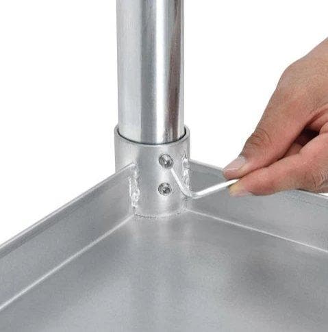 Omega ELITE 16 Ga. (1.5mm) Stainless Steel Work Tables - Various Sizes - Omni Food Equipment