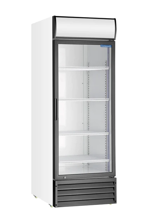 Coolasonic P600WB Single Door 28" Wide Display Refrigerator