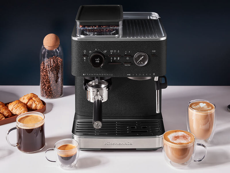 KitchenAid Semi Automatic Espresso Machine with Burr Grinder