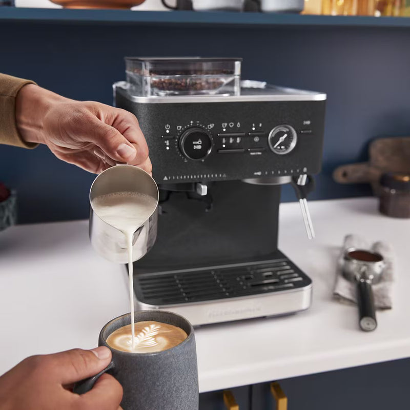 KitchenAid Semi Automatic Espresso Machine with Burr Grinder