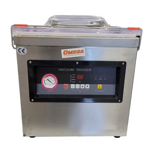 Omega DZ-400S Chamber Vacuum Double Sealing/Packaging Machine