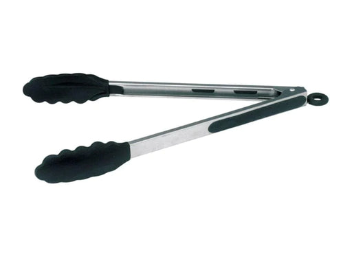 Omega Silicone Grip Stainless Steel Utility Tongs With Lock - 16"
