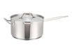Winco Stainless Steel Sauce Pan With Cover - Various Sizes - Omni Food Equipment