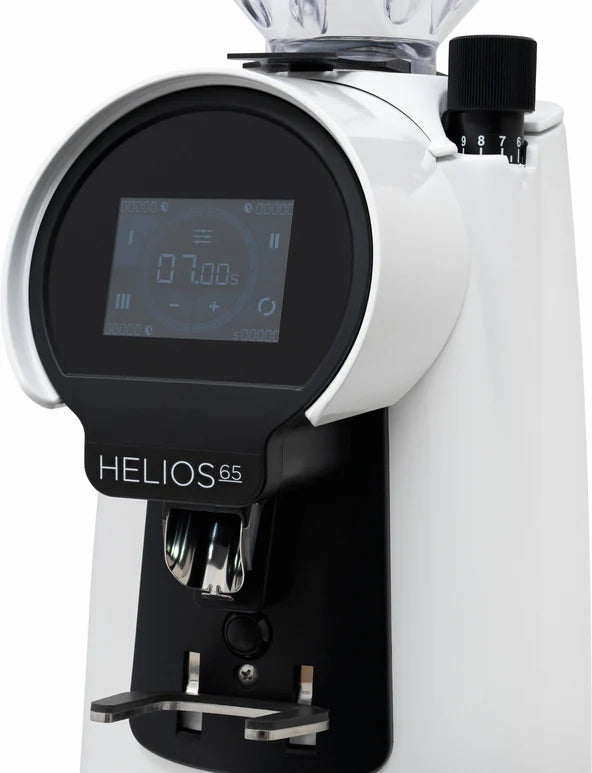 Eureka Helios 65 Espresso Grinder - Black/White