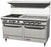 Southbend S60DD-3G 60" Burner with 4 Burners and 36" Griddle