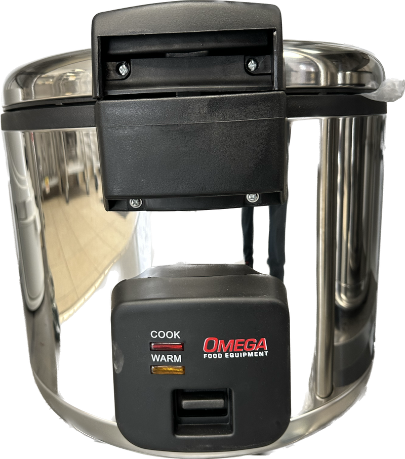 Omega Advanced Electric 60 Cup Rice Cooker/Warmer with Hinged Cover - CFXB-180B (18 L)