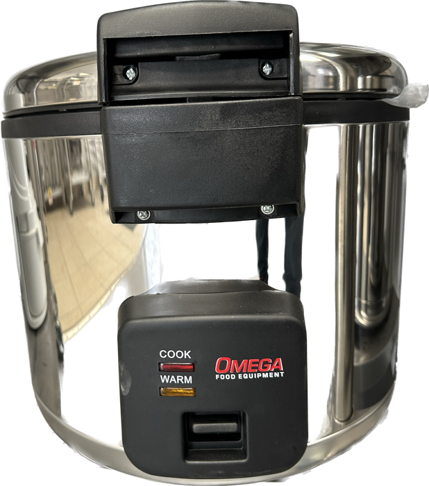 Omega Advanced Electric 60 Cup Rice Cooker/Warmer with Hinged Cover - CFXB-180B (18 L)