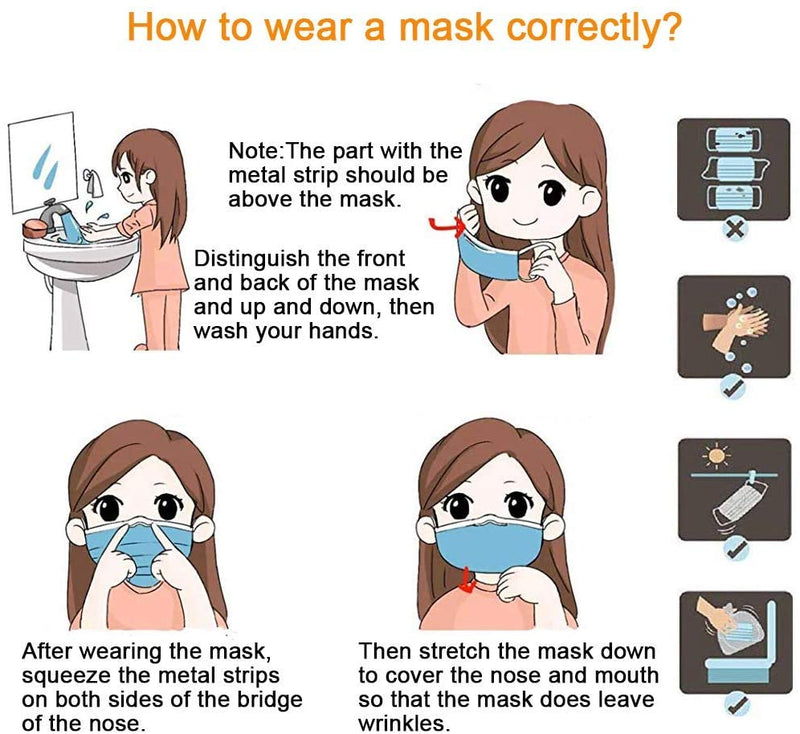 Masks for Children NMMASK-CH50 (50 masks in a box)