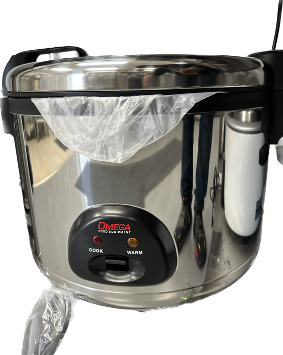 Omega Commercial 100 Cup Rice Cooker/Warmer (27 L cooked) - CFXB-270B
