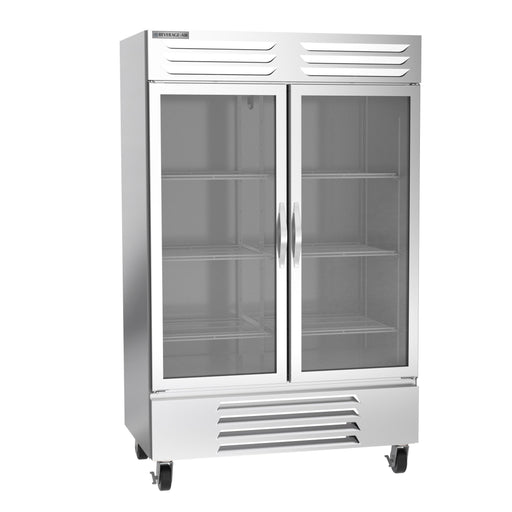 Beverage Air Vista Series FB49HC-1G Double Glass Door 52" Wide Stainless Steel Freezer - CONTACT US FOR BEST PRICING