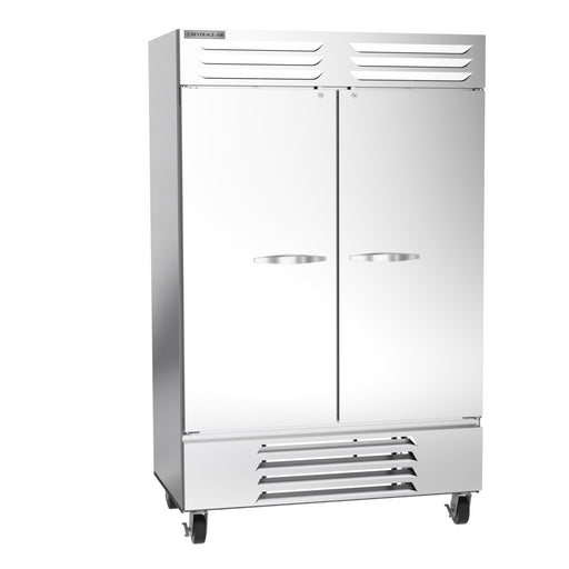 Beverage Air Vista Series FB49HC-1S Double Solid Door 52" Wide Stainless Steel Freezer - CONTACT US FOR BEST PRICING