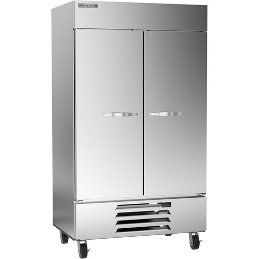 Beverage Air Horizon Series HBF44HC-1 Double Solid Door 47" Wide Stainless Steel Freezer - CONTACT US FOR BEST PRICING