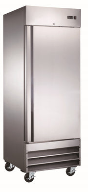 Canco SSR-650 29-inch solid door stainless steel refrigerator front view