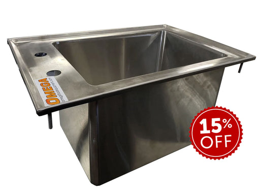 Omega Stainless Steel Drop in Sink - Various Sizes