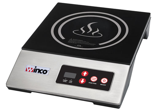 Winco EIC-400E Commercial Electric Induction Cooker - 120V, 1800W