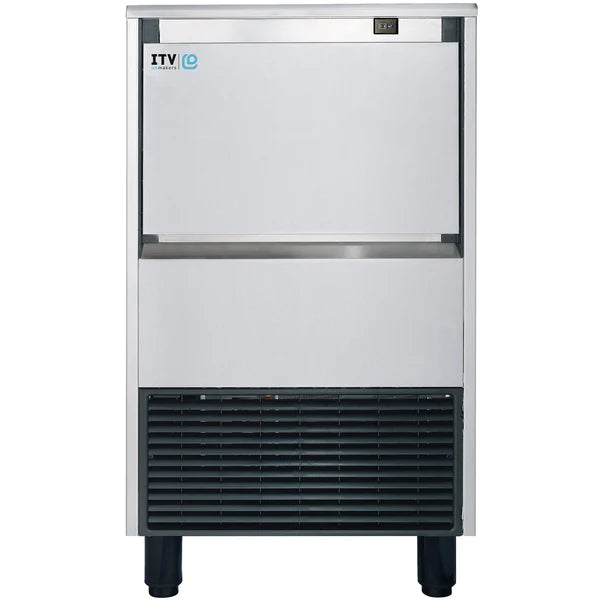 ITV ALFA NG95 Ice Machine, Gourmet Ice Shape - 95LBS/24HRS, 37LBS Storage