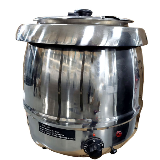 Sentinel 6-Quart Stainless Steel Electric Soup Kettle Warmer