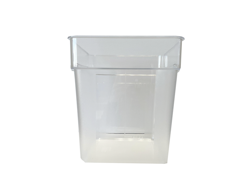 Omega Clear Polycarbonate Square Storage Container - Various Sizes