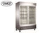 Canco SSGR-1320 Double Glass Door 54" Wide Stainless Steel Refrigerator