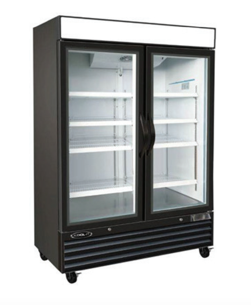 Kool-It KGF-48 Double Door 54" Wide Display Freezer